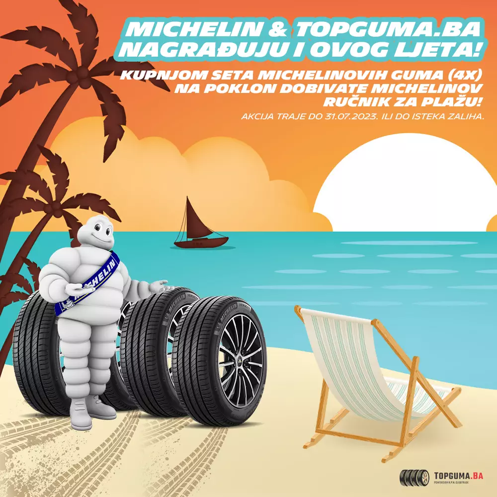 MICHELIN i TopGuma.ba darivaju kupce!